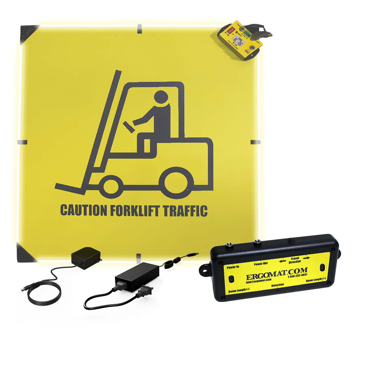 In & Out Lidar Directional Sensor Combo, Double Sided Sign