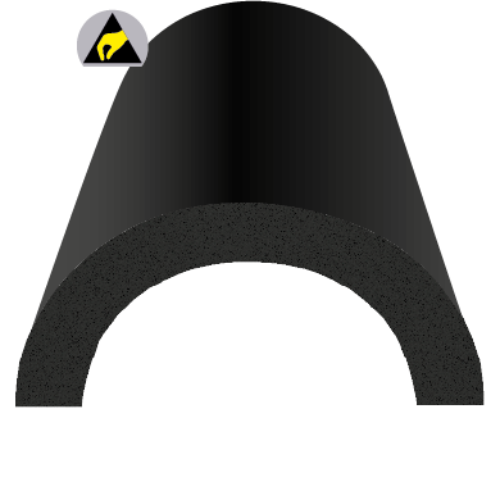Large Half-Circle Pipe Bumper